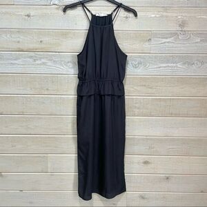 BCBG Peplum Waist Slip Dress